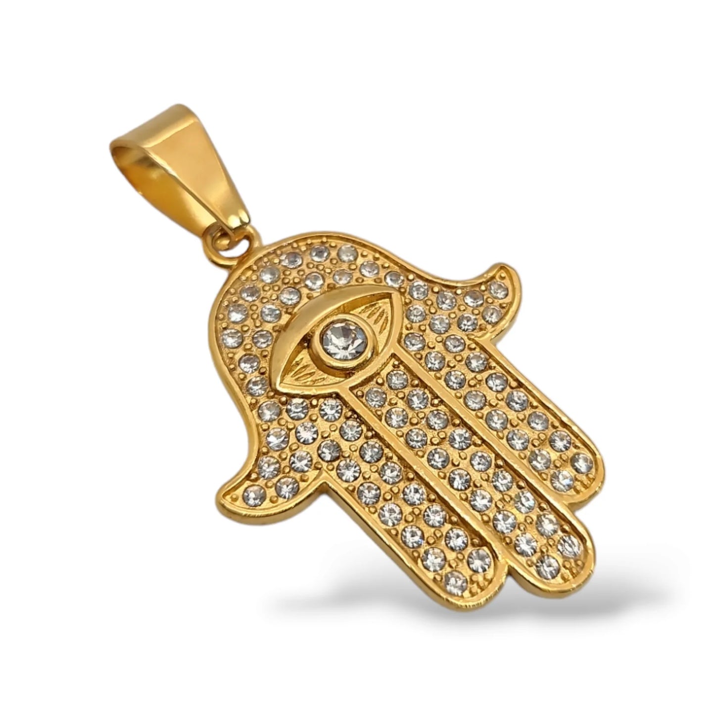 Hamsa Gem Pendant