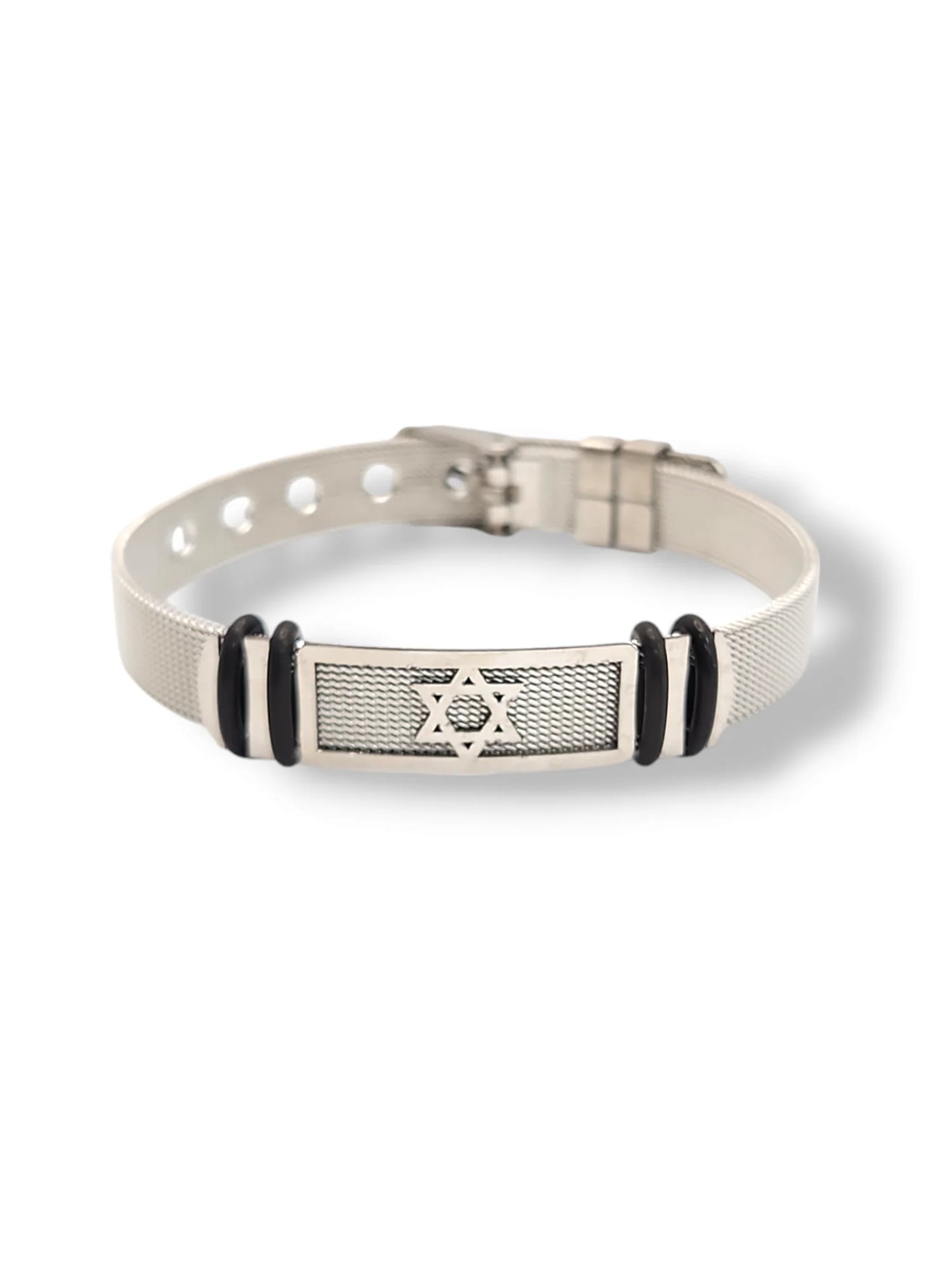 Magen David Stainless Steel Bracelet